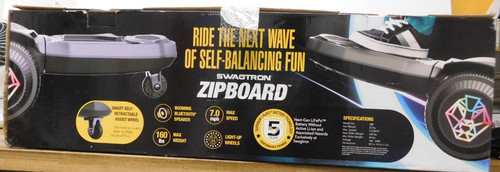 New open box swagtron zipboard - box,