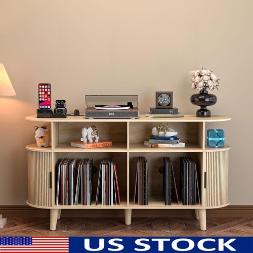 Vintage record player stand - player,