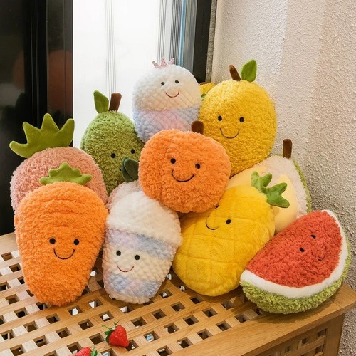 Cute fruit plush toys set - fruit,
