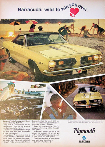 1967 plymouth barracuda - 1967, yellow