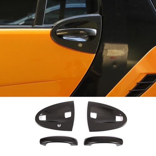 Abs carbon fiber door handle - fiber,