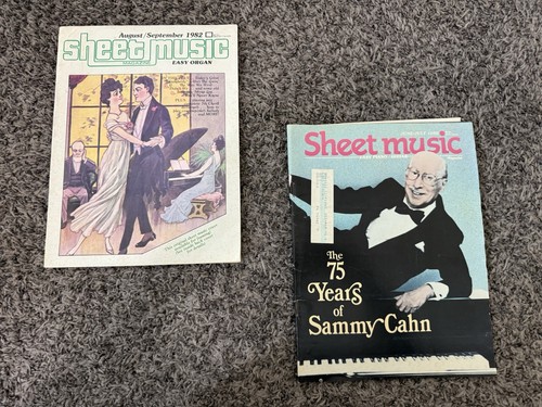 Lot vintage sheet music - 2,