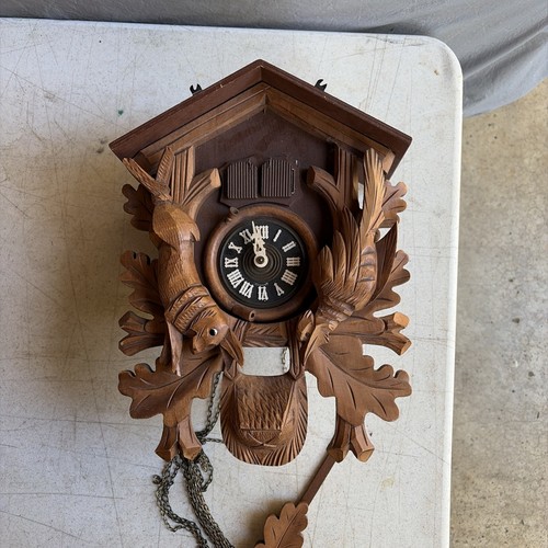 Vintage german cuckoo clock - german,