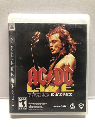 Live rock band - ac/dc, track