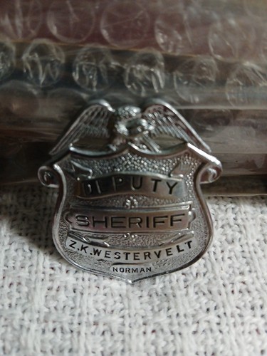 Obsolete antique badge sheriff - obsolete,