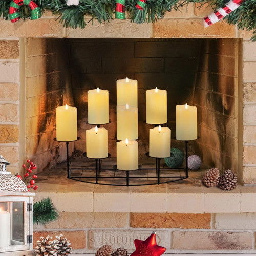 Candelabra fireplace candle - candelabra,