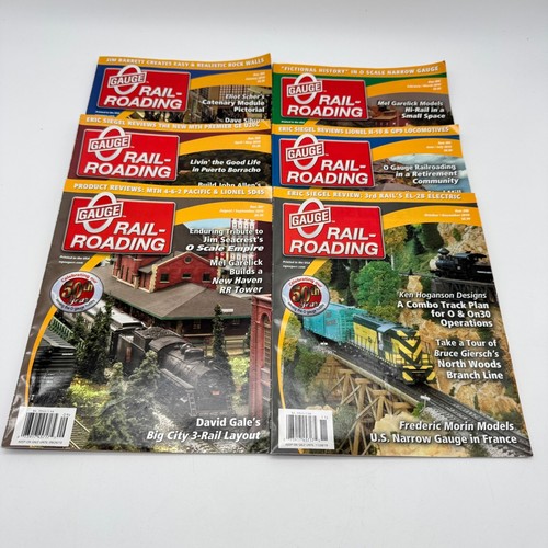 Gauge railroading magazine - o,