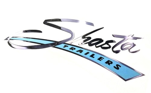 Vintage shasta blue camper - vintage,