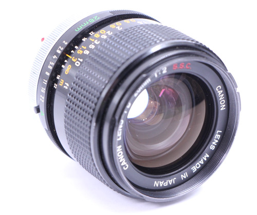 Canon 28mm c - f2, wide