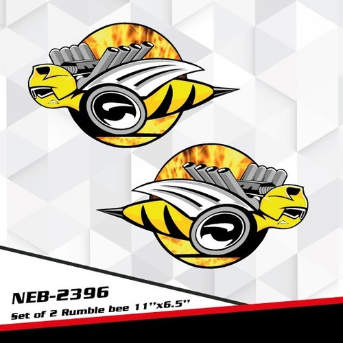 Rumble bee racing - bee, decal