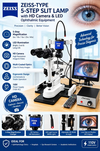 Zeiss type step slit lamp - zeiss-type,