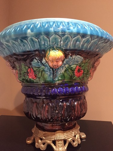 Beautiful majolica vase - beautiful,