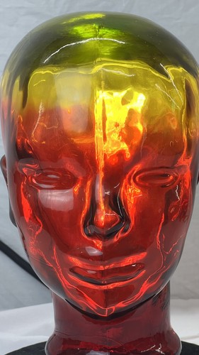 Vintage art glass mannequin - vintage,