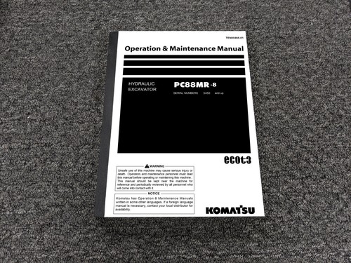 Komatsu ecot3 pc88mr - ecot3, pc88mr-8