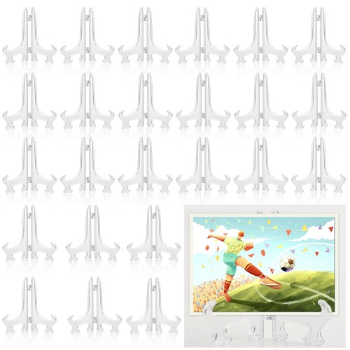 Pack clear acrylic easel - clear,