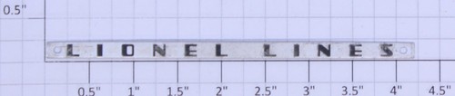 Lionel 2532 lines - lionel,