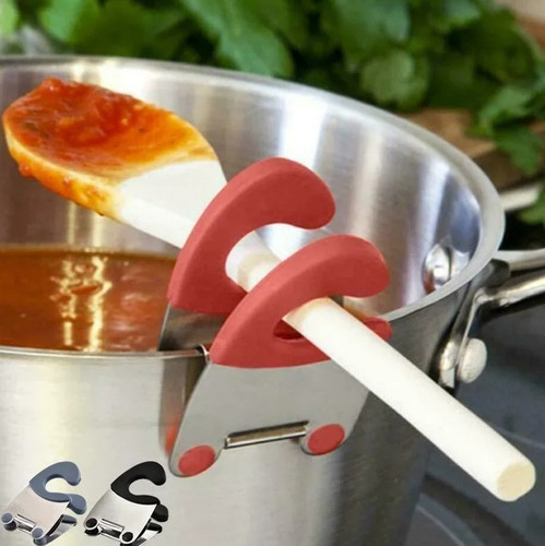 1pc silicone pot - 1pc, spoon