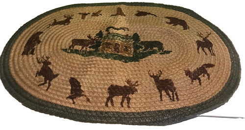 Accent rug oval country small - rug,