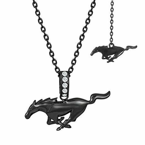 Mustang pony necklace - mustang,