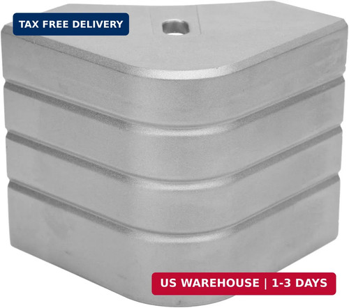 Aluminum pontoon boat corner - pontoon,