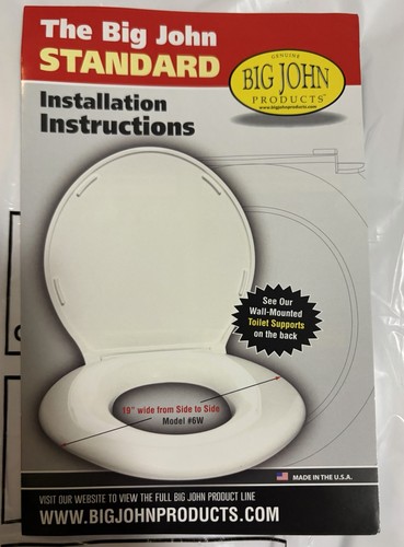 Big john toilet - big, 6w
