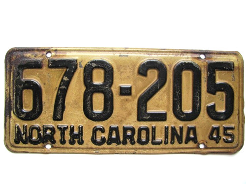 1945 north carolina - north,