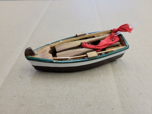 Row boat fishing skiff tender - row,