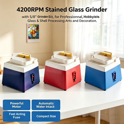 Mini glass grinder 4200rpm - glass,