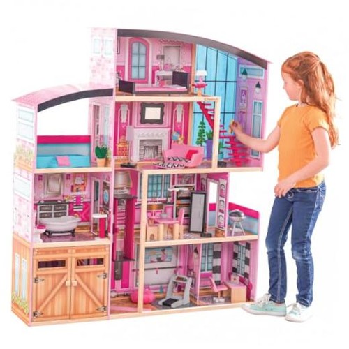 Kidkraft wooden dollhouse - wooden,