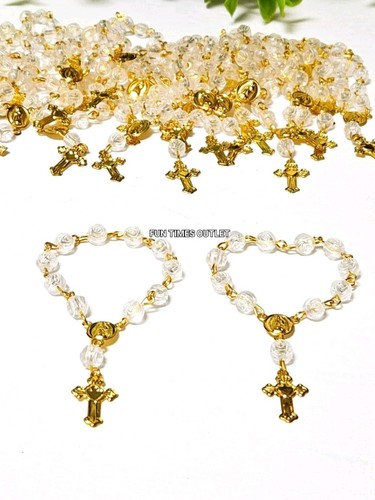 Mini rosary favors baptism - rosary,