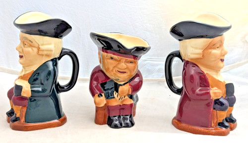 Lot staffordshire toby - 3,