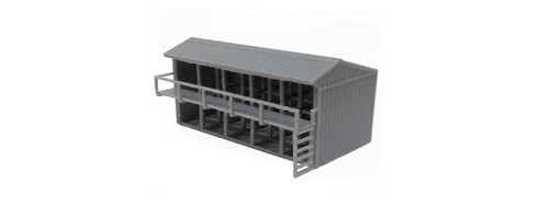 Scale small lumber yard - n,