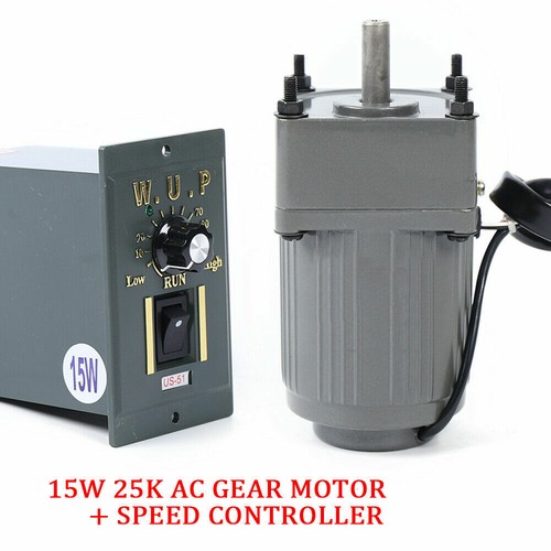 15w gear motor adjustable - 15w,