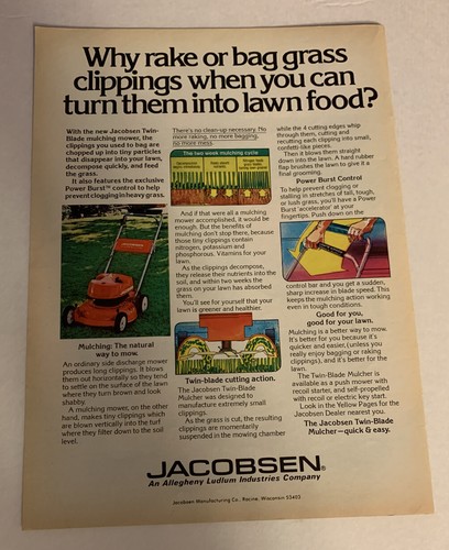 1977 jacobsen riding - riding, lawn