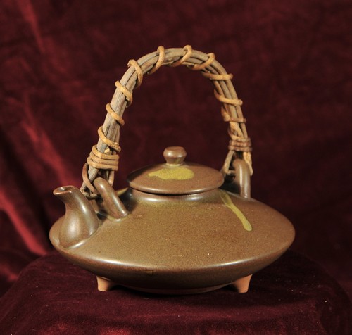 Japanese glazed stoneware - glazed, tea