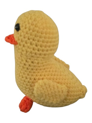 Handmade crochet duck - handmade,