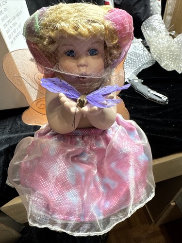 Porcelain butterfly doll - butterfly,