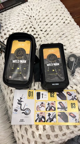 Wild man bike handlebar bag - wild,