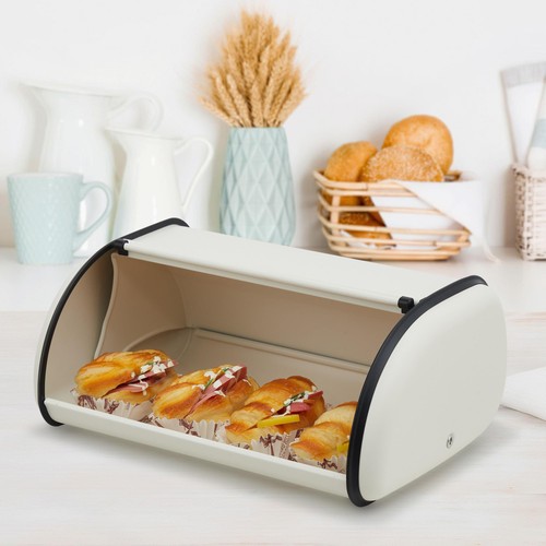 Stainless steel bread box - stainless,