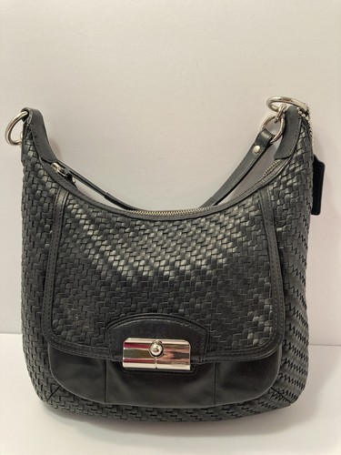 Coach kristin woven leather - kristin,