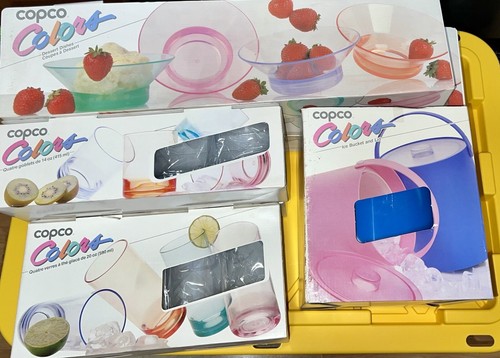 Copco colors 80s vintage set - copco,