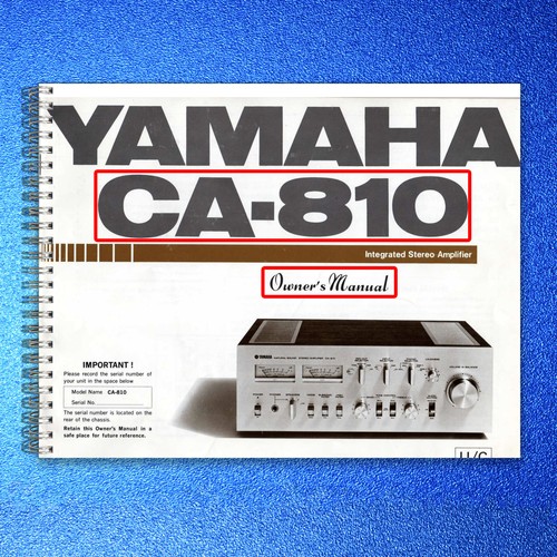 Yamaha 810 integrated - ca-810,