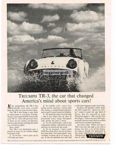 1960 triumph tr3 white - triumph,