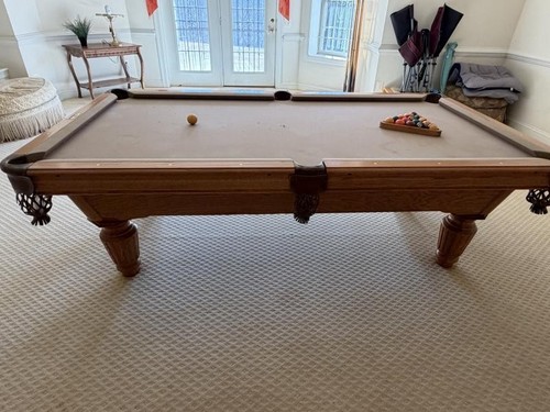 Piece slate pool - 3, table