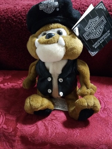 Harley davidson beanie babie - harley,