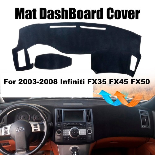 Black mat dash cover pad - black,