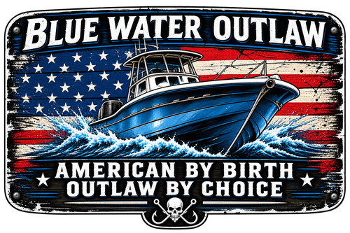 Blue water outlaw - outlaw, pirate