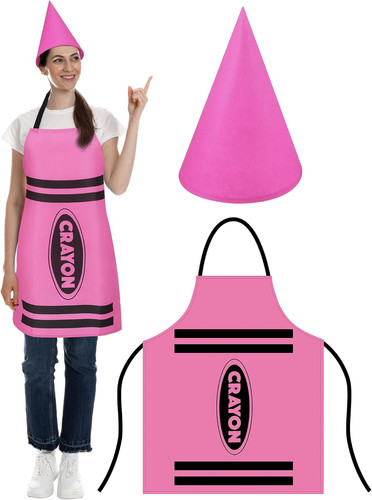 Crayon costume set with - crayon, apron