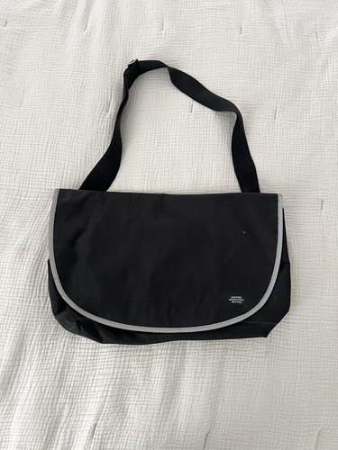 Jack spade black - black, messenger