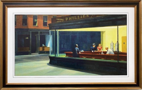 Edward hopper night hawks - hopper, "night